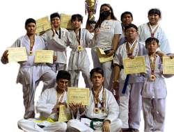 Our students winning in a tournament.